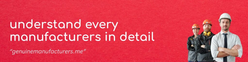 genuine manufacturers